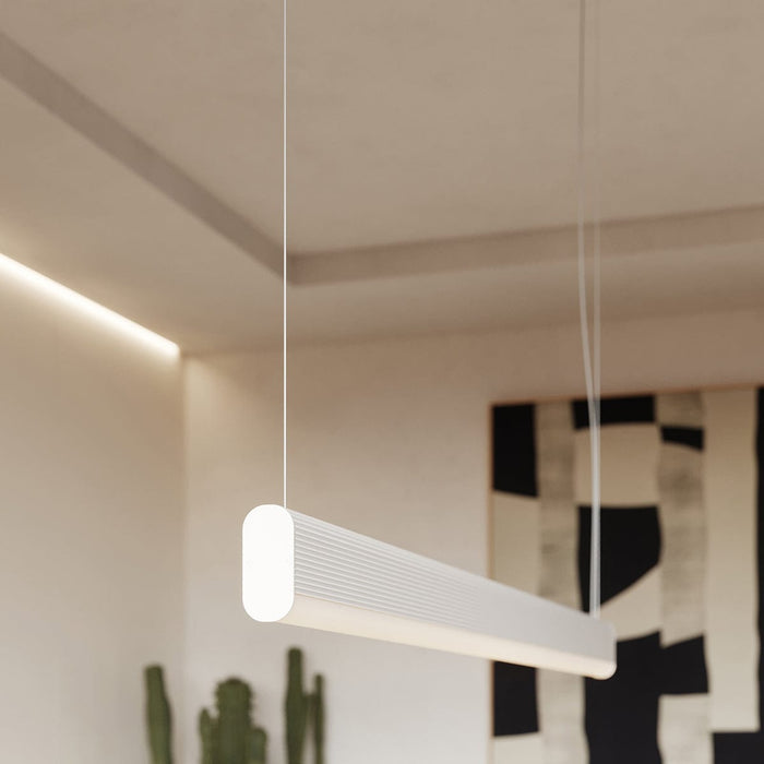 Pendant lamp FARGE white LED 4000K Thoro Lighting TH.298