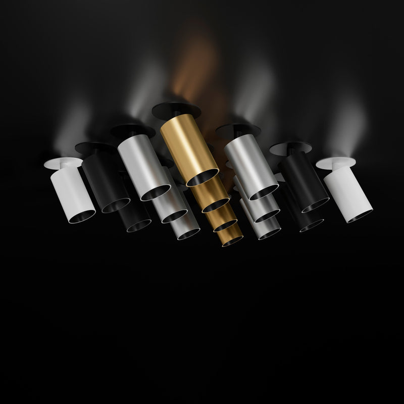 35-A151-81-00, SPOTLIGHT ATOM RECESSED Ø52 12V / 700MA 8.2W LED WARM-WHITE 4000K CRI 92 8.2, Satin nickel, Transparent