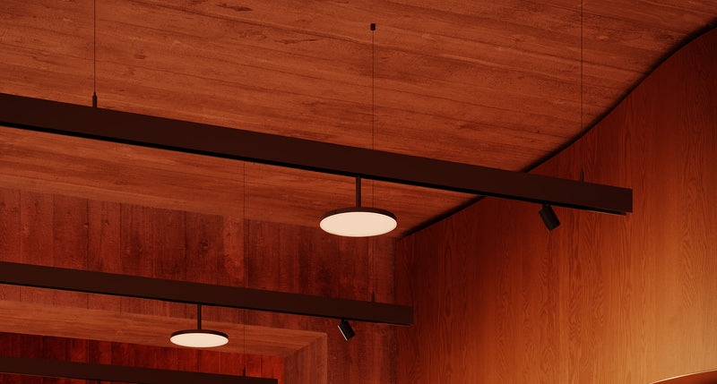 35-A157-60-00, LOW VOLTAGE NARA 13.4W LED WARM-WHITE 3000K CRI 92 ON-OFF BLACK 1130LM, Black, White