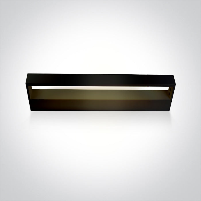 38010A/B/V: 12W LED CCT Variable Black Wall Light IP20.  ..