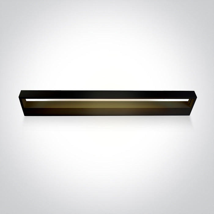 38010B/B/V: 23W LED CCT Variable Black Wall Light IP20.  ..