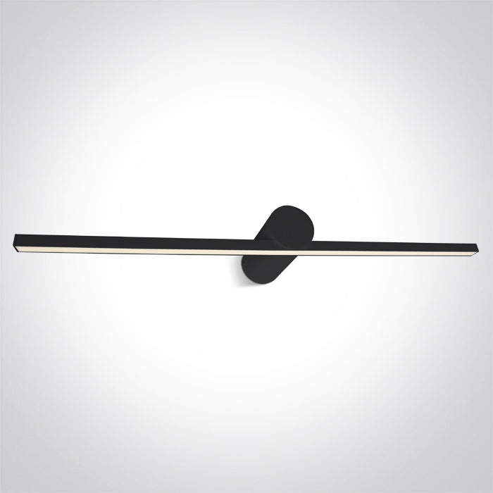 38114N/B/V: 14W LED CCT Variable fitting ideal for installation above the bathroom mirror, IP44. Supplied with non-dimmable LED driver. ..