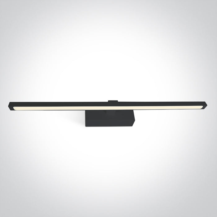 38114T/B/V: 14W LED CCT Variable fitting ideal for installation above the bathroom mirror, IP44. Supplied with non-dimmable LED driver. ..