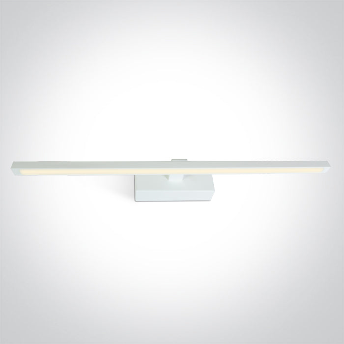 38114T/W/V: 14W LED CCT Variable fitting ideal for installation above the bathroom mirror, IP44. Supplied with non-dimmable LED driver. ..