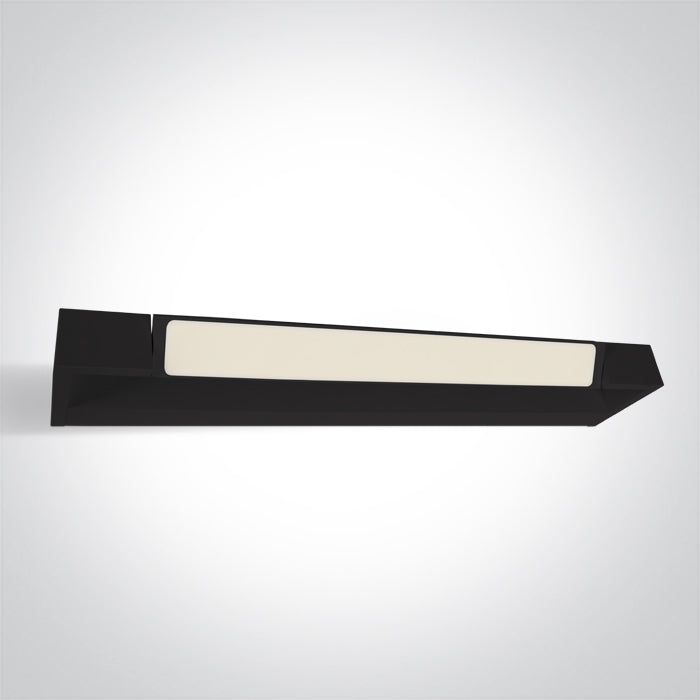 38118C/B/V: 18W LED CCT Variable fitting ideal for installation above the bathroom mirror, IP44. Supplied with non-dimmable LED driver. ..