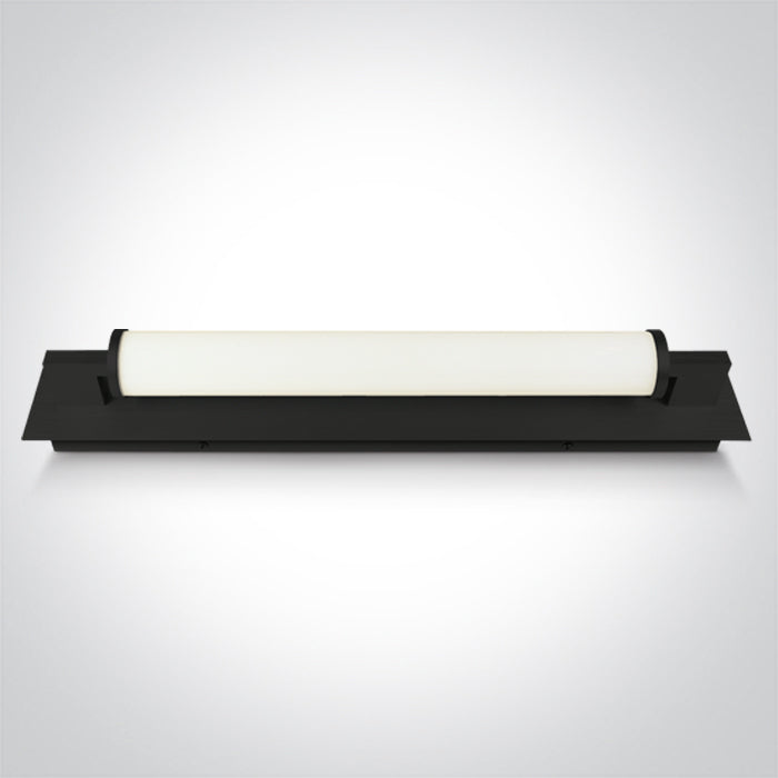 38118K/B/V: 18W CCT Variable LED fitting ideal for installation above the bathroom mirror, IP44. Supplied with non-dimmable LED driver. ..