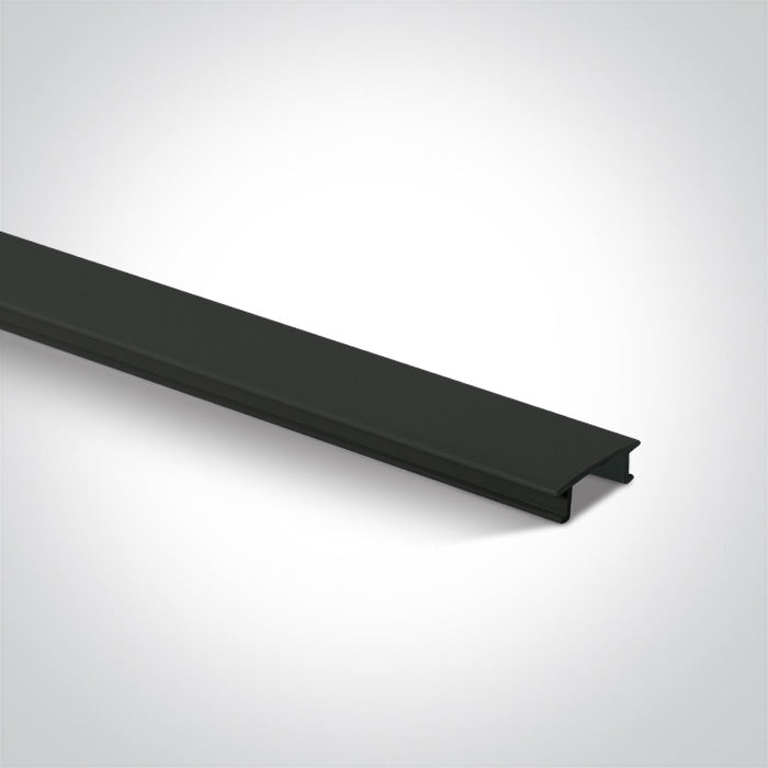 40002C/B BLACK PLASTIC COVER 2m FOR SQUARE TRACK