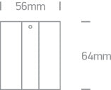 41004B/W WHITE COVER FOR 41004A