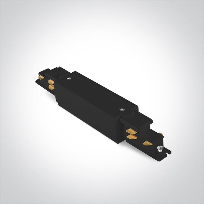 41010AL/B: 16A Black connector live for DALI track..