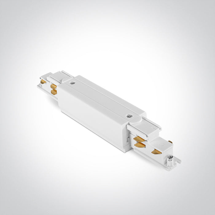 41010AL/W: 16A White connector live for DALI track..
