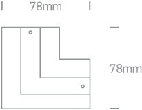 41012B/W WHITE COVER FOR CORNER 41012A