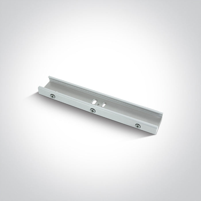41032/W WHITE CONNECTOR FOR SUSPENDING SQUARE TRACK