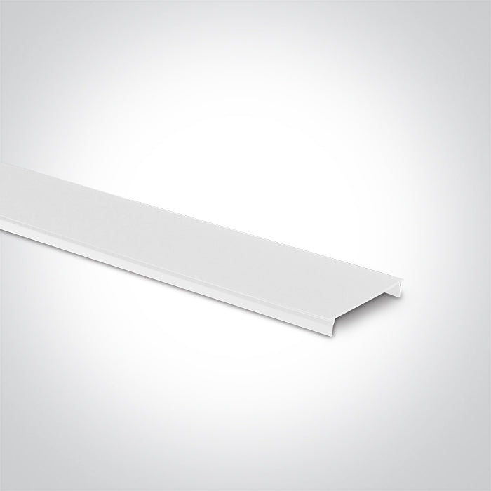 42001/W: 1 meter MAXI magnetic profile ON/OFF and DALI 48V. Max 10m/driver, Max 400W/circuit.  Complete with 2pcs end caps and cover..