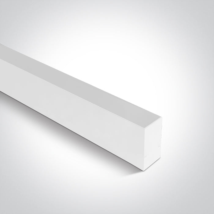 42003/W: 3 meter MAXI magnetic profile ON/OFF and DALI 48V. Max 10m/driver, Max 400W/circuit. Complete with 2pcs end caps and cover..