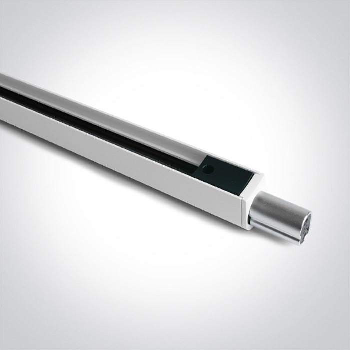 42003P/W: 98cm White magnetic Plug & Play profile ON/OFF and DALI 48V. Max 15m/driver. Max 250W/circuit. Suitable for only 4pcs magnetic spot..