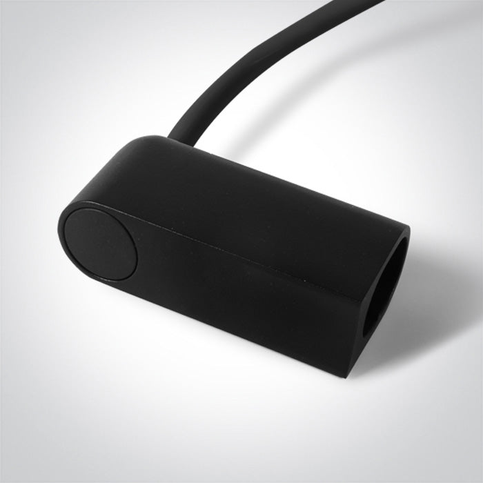 42004PA/B: Black Plug & Play power supply cable + end cap ON/OFF / DALI..