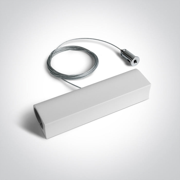 42004PF/W: 2m cable White Plug & Play suspended/surface connector.  For surface installation you need to use together with 42004PM/42004PN/42004PP.  .