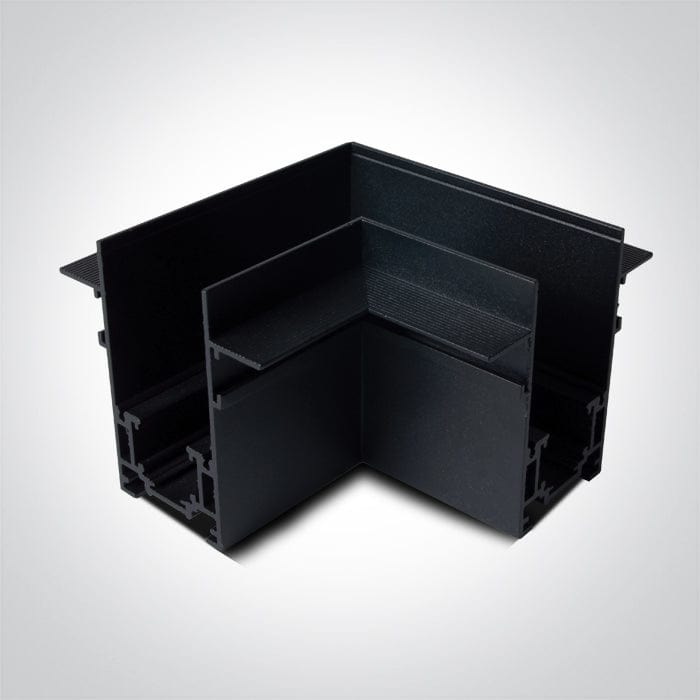 Black Trimless recessed corner for 42001TR & 4 42012ATR/B