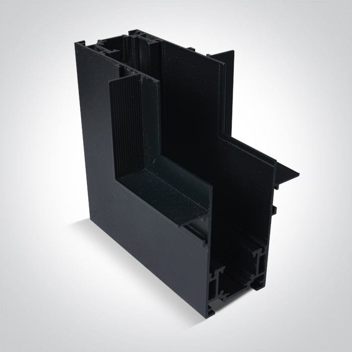 Black Trimless recessed corner wall to wall for 42012BTR/B