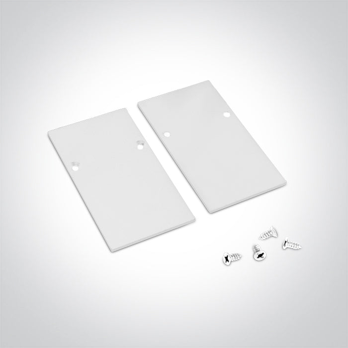 42012ATR/W WHITE TRIMLESS CORNER FOR 42001TR / 42002TR