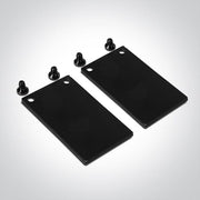 2 meter MIDI Recessed black magnetic profile ON/OFF and DALI 48V . One Light. 42002RB/B