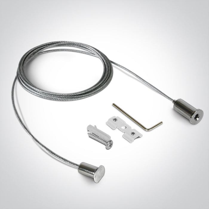 42026A/W: 3 meter suspension kit for MINI & MIDI magnetic profiles..