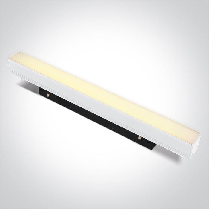 42100AAL/W/V: 8W DALI DT8 CCT Tunable LED Linear light for magnetic profile.  Suitable for MINI and MIDI magnetic profiles.  . .