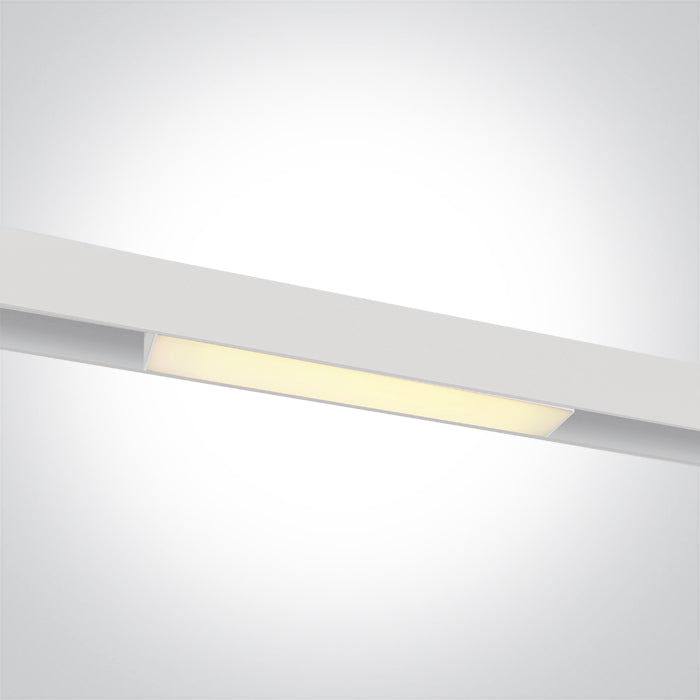 42100AL/W/V WHITE 15W LINEAR LIGHT CCTV 48V IP20 DALI MAXI