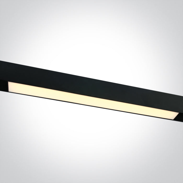 42100B/B/V BLACK 25W LINEAR LIGHT CCTV 48V IP20 MAXI