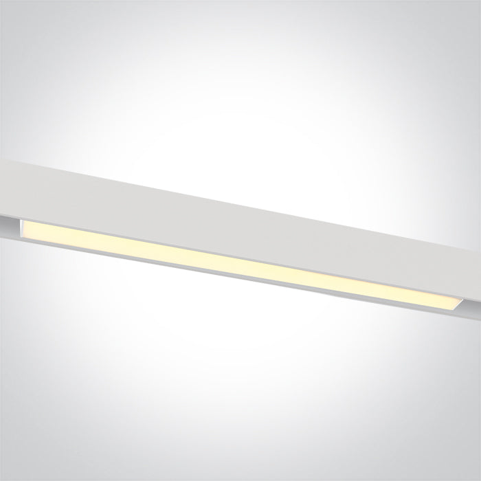 42100BA/W/V WHITE 16W LINEAR LIGHT CCTV 48V IP20 MINI/MIDI