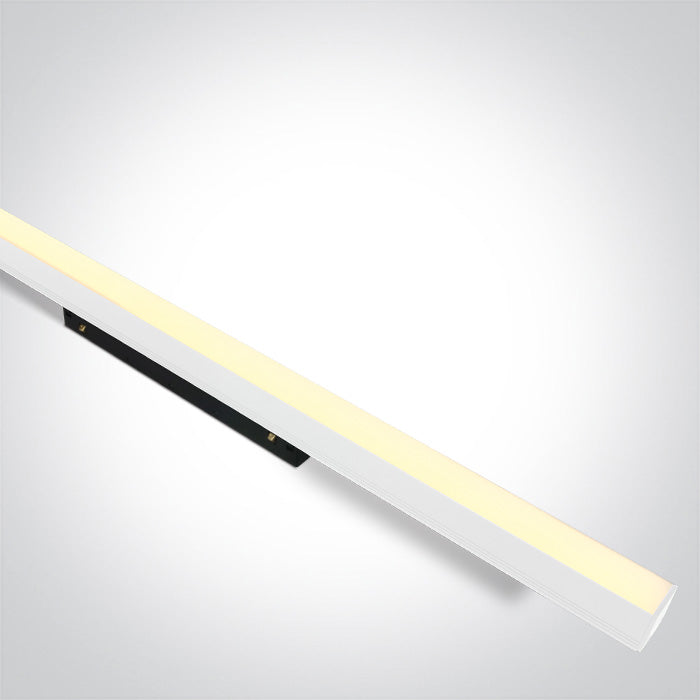 42100BA/W/V: 16W CCT Variable LED Linear light for magnetic profile.  Suitable for MINI and MIDI magnetic profiles.  . .