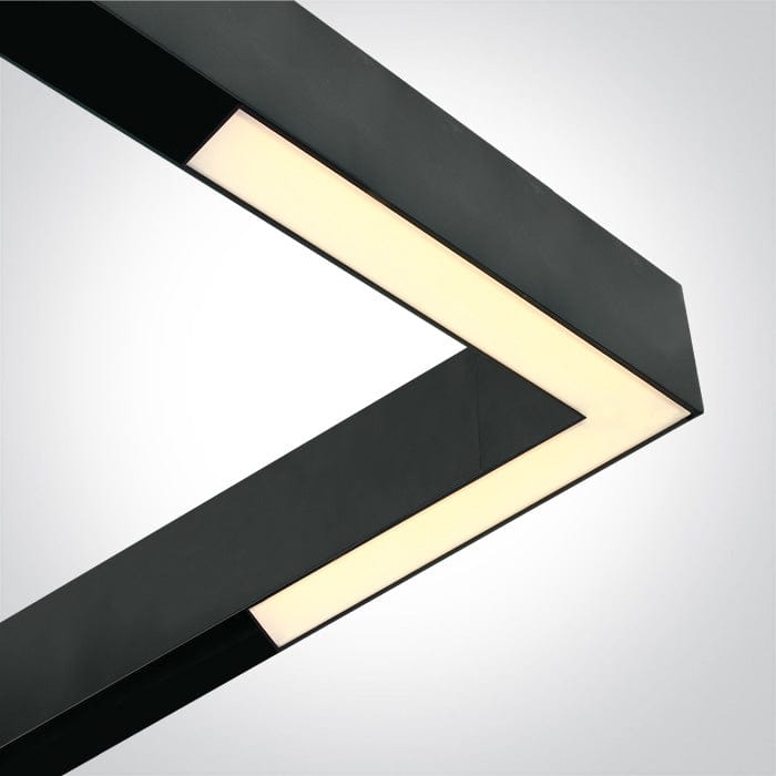 LED Linear magnetic corner track light