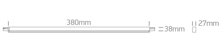 42100PA/B/V: 15W CCT Variable LED Plug & Play 48V DC linear light.  Max 15m/driver. Max 250W/circuit.  ..