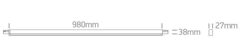 42100PC/B/V: 32W CCT Variable LED Plug & Play 48V DC linear light.  Max 15m/driver. Max 250W/circuit.  ..