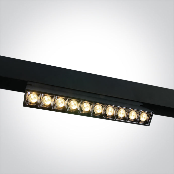 42106B/B/V BLACK 22W CCTV 48V IP20 ADJUSTABLE MINI MAXI P&P