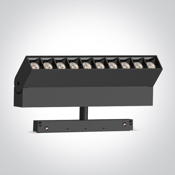 42106BL/B/V: 22W DALI DT8 CCT Tunable LED Linear spots for magnetic profile.  Adjustable 1 direction MAXI, Adjustable 2 direction MINI.  Suitable for MINI, MAXI & P&P magnetic profiles.  . .