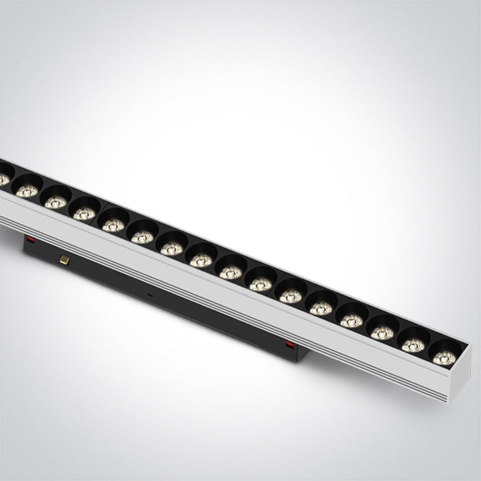 42112BA/W/V WHITE 18W CCTV 48V IP20 MINI/MIDI