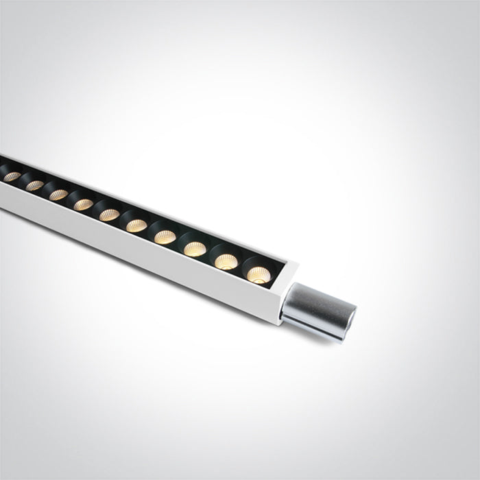 42112PAL/W/V: 15W DALI DT8 CCT Tunable LED Plug & Play 48V DC linear light.  Max 15m/driver. Max 250W/circuit.  ..