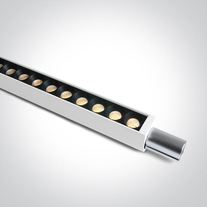 42112PC/W/V: 32W CCT Variable LED Plug & Play 48V DC linear spots.  Max 15m/driver. Max 250W/circuit.  . .