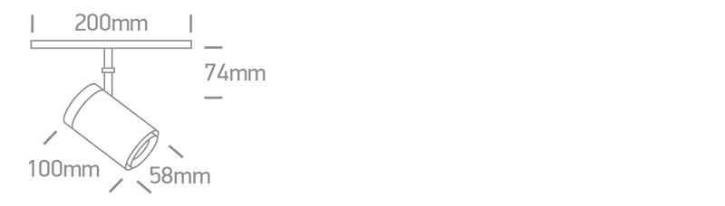 42114AL/B/V: 12W DALI DT8 CCT Tunable LED spot for magnetic profiles.  Suitable for MINI, MIDI, MAXI and P&P magnetic profiles.  . .