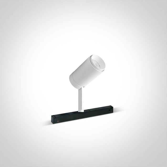 42114AL/W/V: 12W DALI DT8 CCT Tunable LED spot for magnetic profiles.  Suitable for MINI, MIDI, MAXI and P&P magnetic profiles.  . .