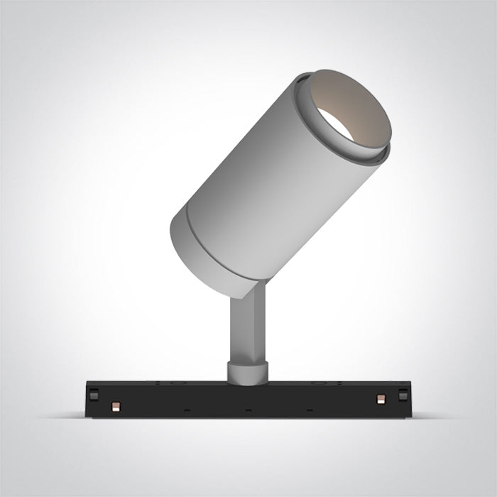 42114BL/W/V: 24W DALI DT8 CCT Tunable LED spot for magnetic profiles.  Suitable for MINI, MIDI, MAXI and P&P magnetic profiles.  ..