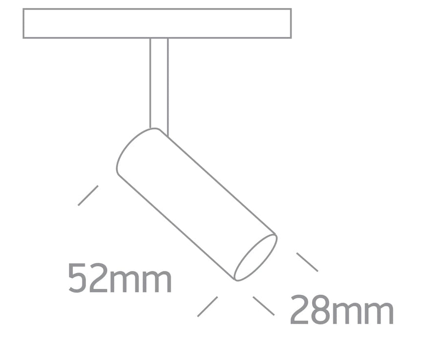 3W spot for magnetic track