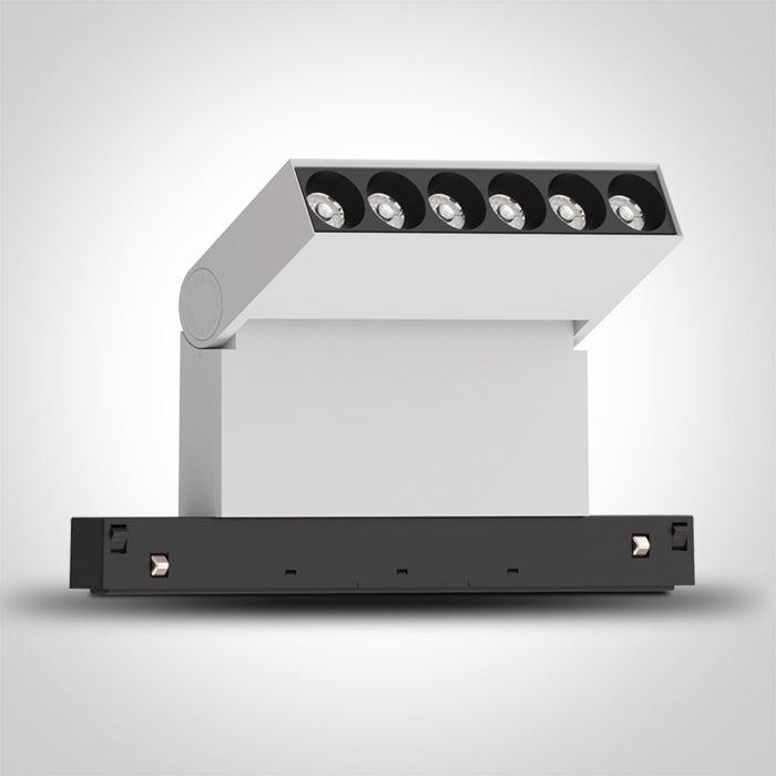 42124AA/W/V WHITE 10W CCTV 48V IP20 ADJUSTABLE MINI/MIDI