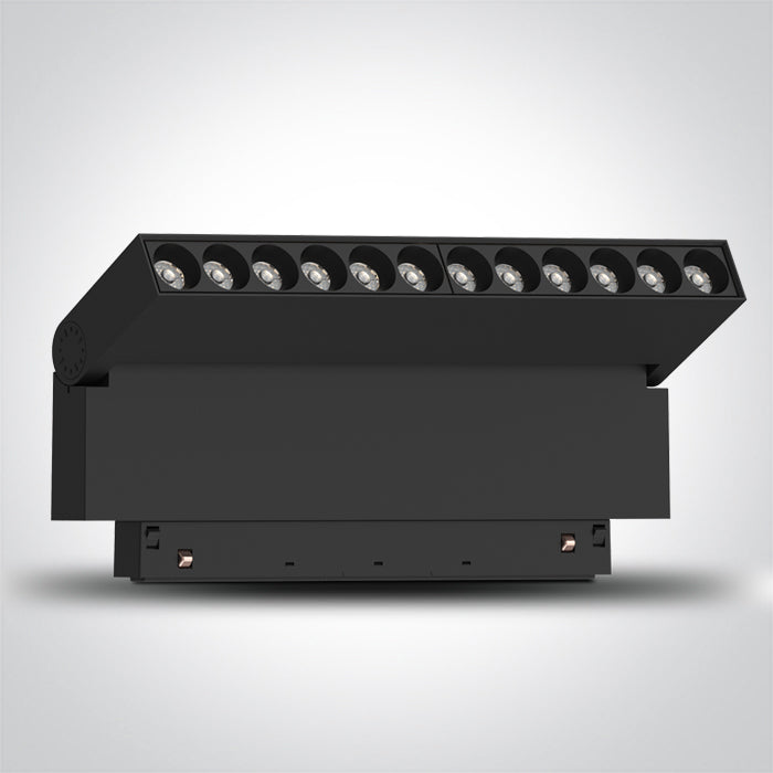 42124BA/B/V BLACK 20W CCTV 48V IP20 ADJUSTABLE MINI/MIDI