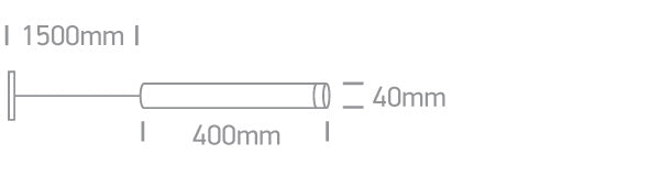 42130BL/W/V: 9W DALI DT8 CCT Tunable suspended LED fitting for magnetic profiles.  Suitable for MINI, MIDI, MAXI and P&P magnetic profiles.  ..