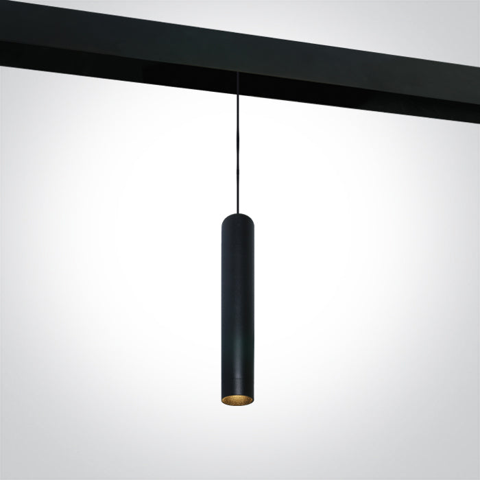 42130BL/B/V: 9W DALI DT8 CCT Tunable suspended LED fitting for magnetic profiles.  Suitable for MINI, MIDI, MAXI and P&P magnetic profiles.  ..