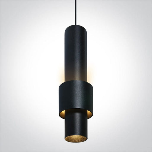 DALI Pendant light for magnetic track with removable tube. One Light. 42132L/B/W