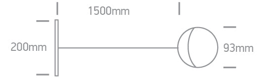 42136/B/V: 10W CCT Variable suspended LED fitting for magnetic profiles.  Suitable for MINI, MIDI, MAXI and P&P magnetic profiles.  ..