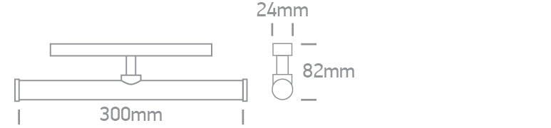 43126FA/B/V: 10W Black CCT Variable LED.  Suitable for FLAT magnetic track.  ..